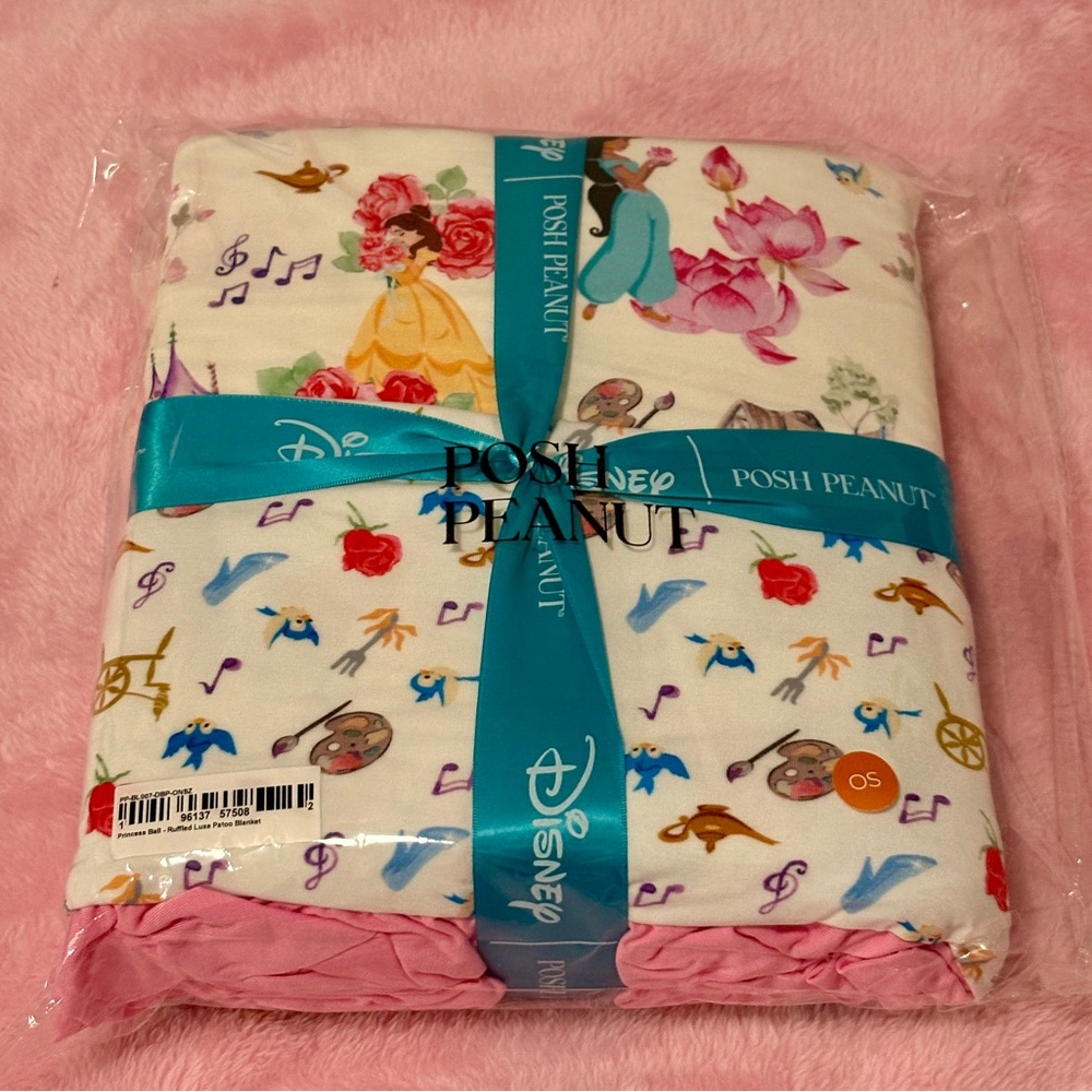 Posh Peanut Blanket Disney Princess Ball Luxe Patoo